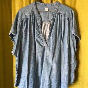 GAP Chambray Shirt, Size XXL